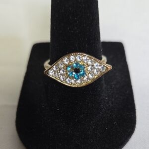 Evil Eye Ring, Size 7.75